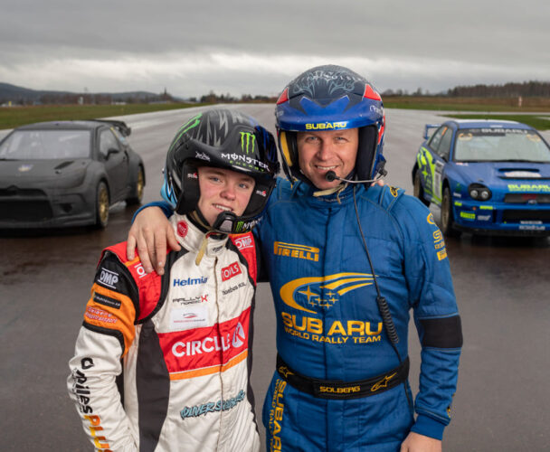 Peter and Oliver Solberg